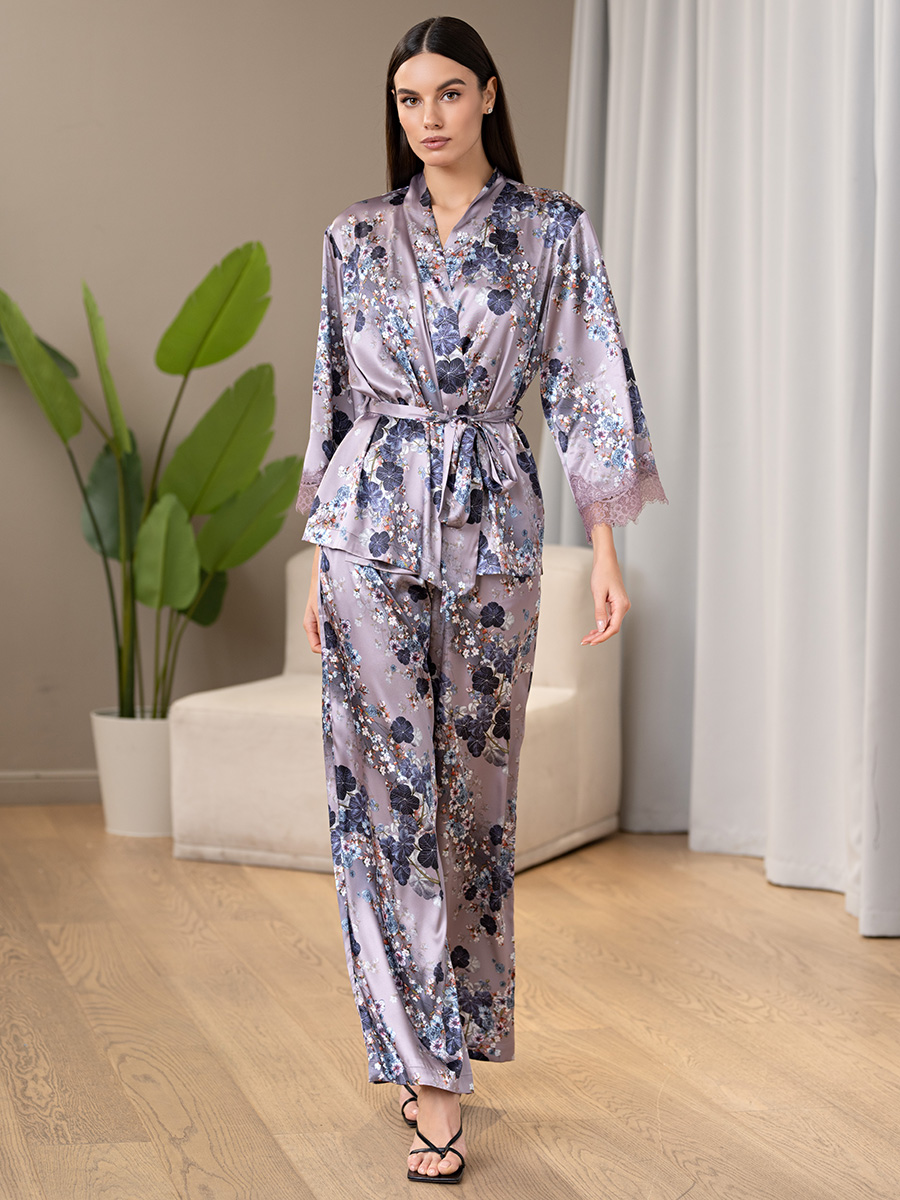

Пижама женская Mia-Amore Primrose 4065 фиолетовая XL, Фиолетовый, Primrose 4065