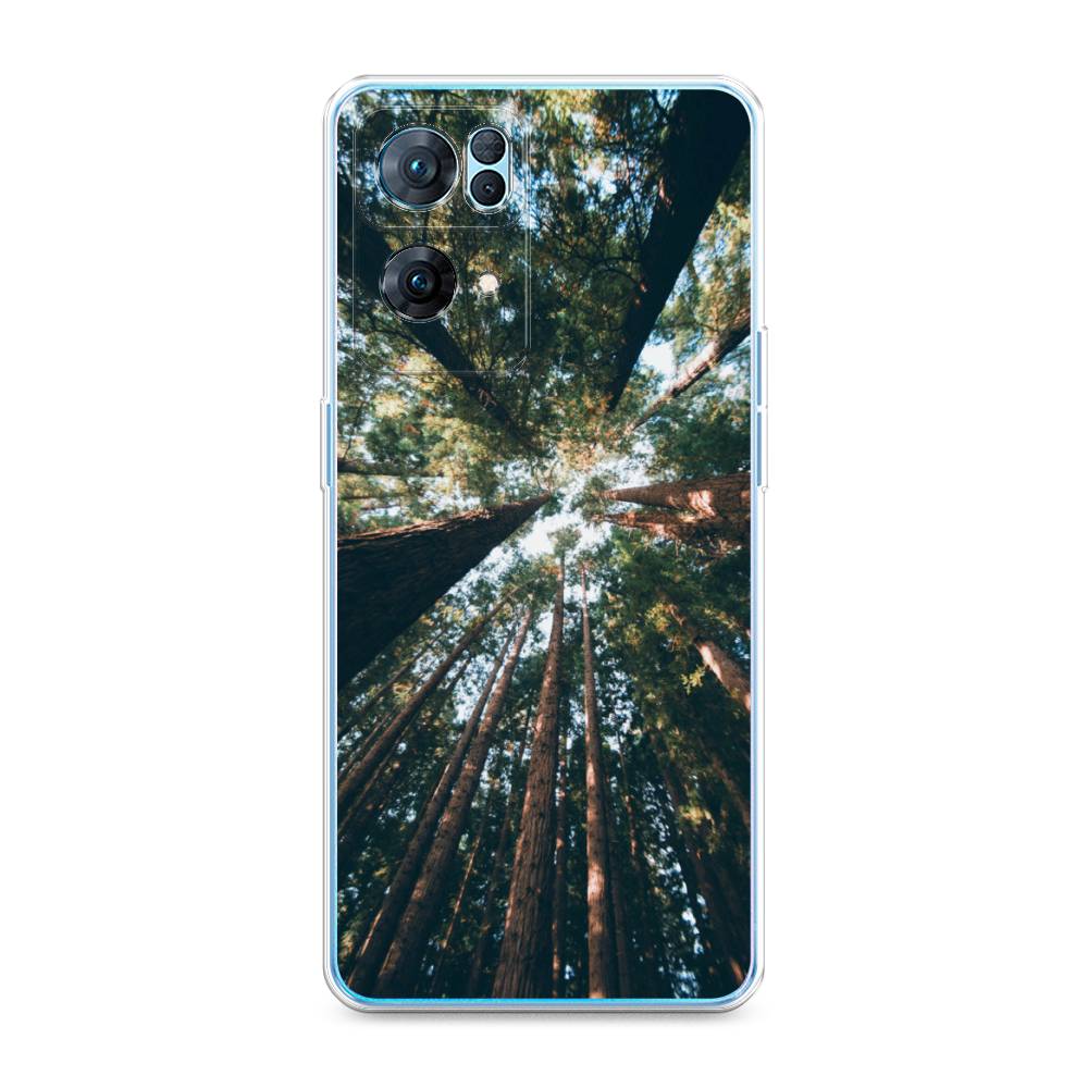 

Чехол Awog на Oppo Reno 7 Pro "Лес 18", Разноцветный, 258250-4