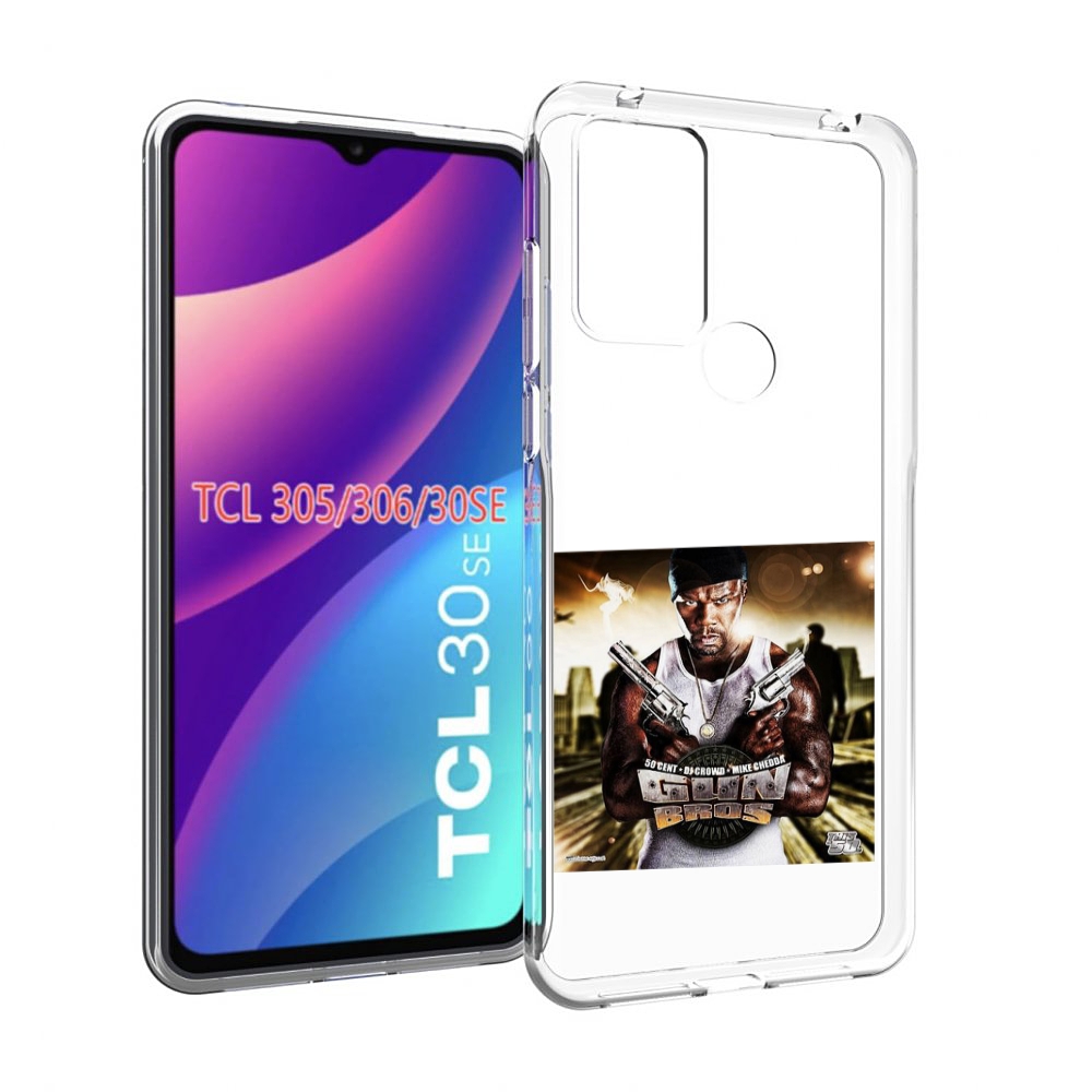 

Чехол MyPads 50 Cent - Gun Bros для TCL 30SE/305/306/30E, Tocco