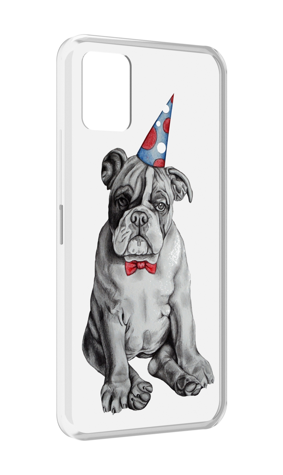 

Чехол MyPads праздничный щенок для Umidigi Power 5, Прозрачный, Tocco