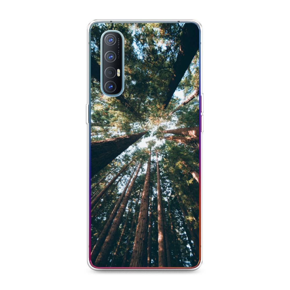 

Чехол Awog на Oppo Reno 3 Pro "Лес 18", Разноцветный, 252550-4