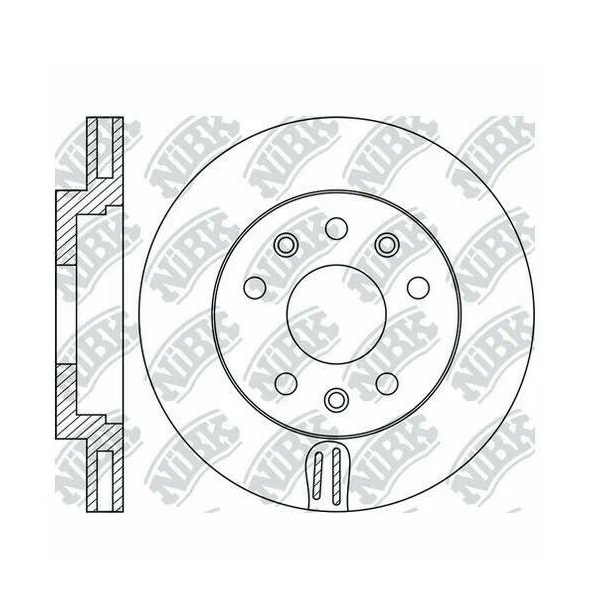 

Диск тормозной NiBK rn1896