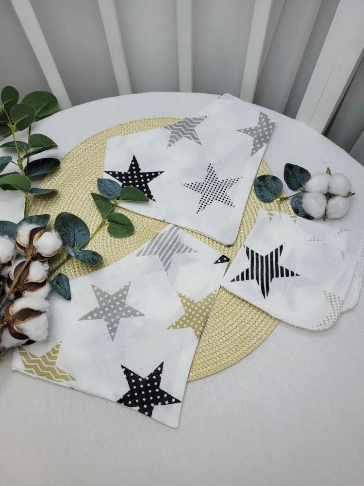 Нагрудники муслиновые 