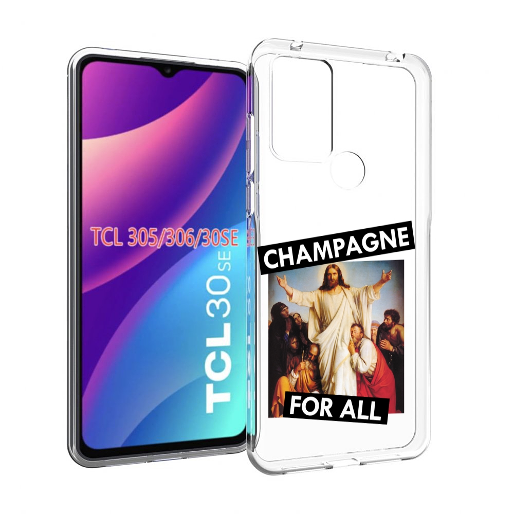 

Чехол MyPads шампанское для TCL 30SE/305/306/30E, Tocco