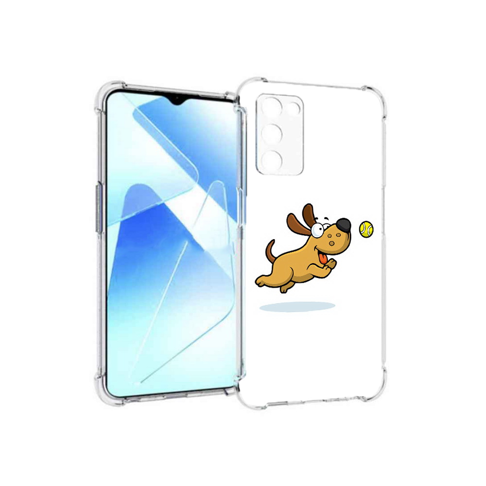 

Чехол MyPads Tocco для Infinix Zero X Pro пёсик, Прозрачный, Tocco