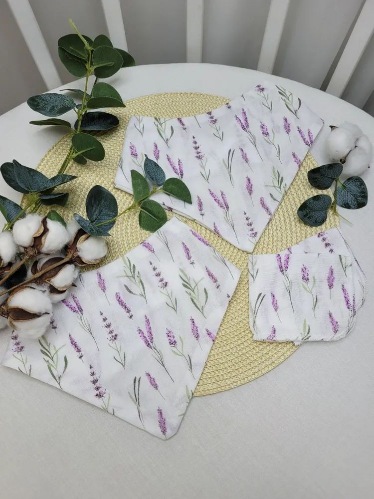 Нагрудники муслиновые 