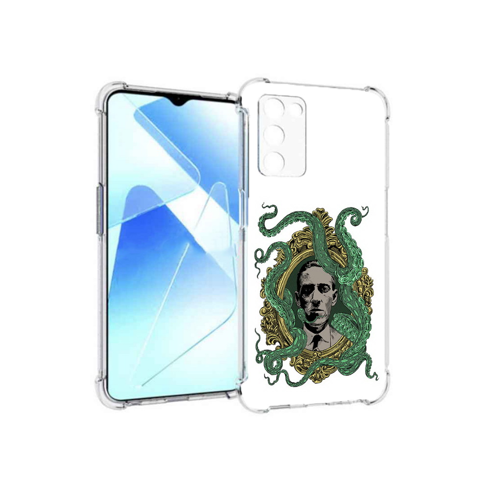 

Чехол MyPads Tocco для Infinix Zero X Pro портрет с кракеном, Прозрачный, Tocco