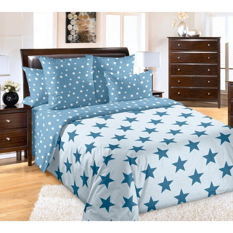 

Комплект белья Текс-Дизайн перкаль Орион бирюзовый размер 1.5 сп. арт. 220467, Орион бирюзовый