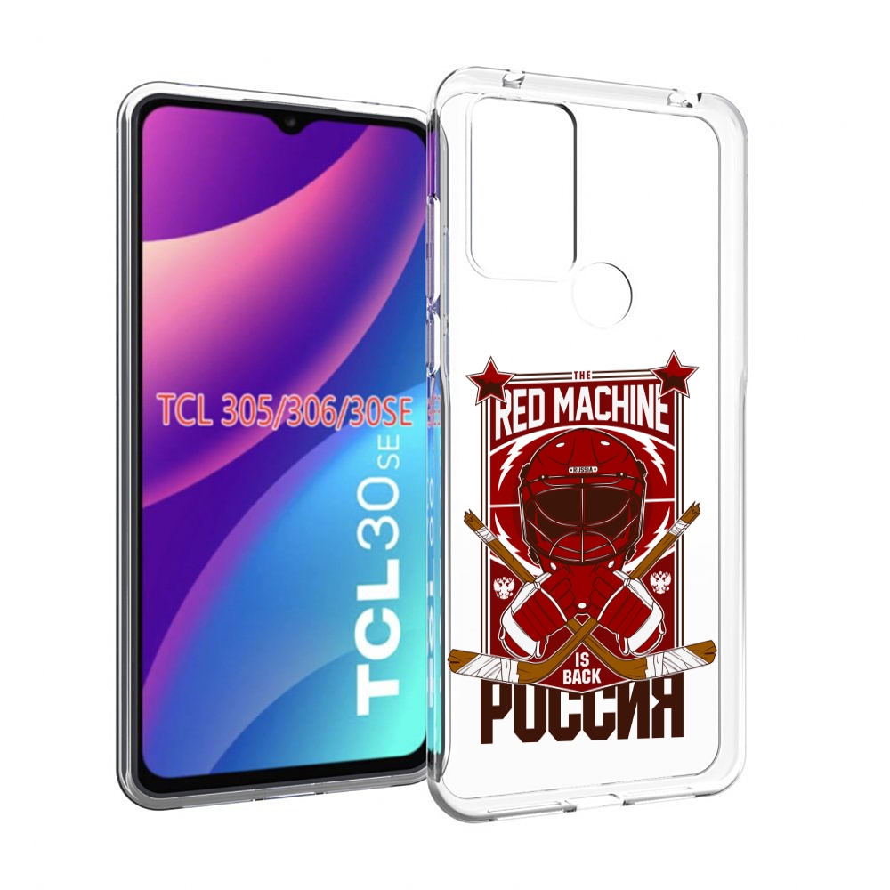 

Чехол MyPads хоккей россия для TCL 30SE/305/306/30E, Tocco
