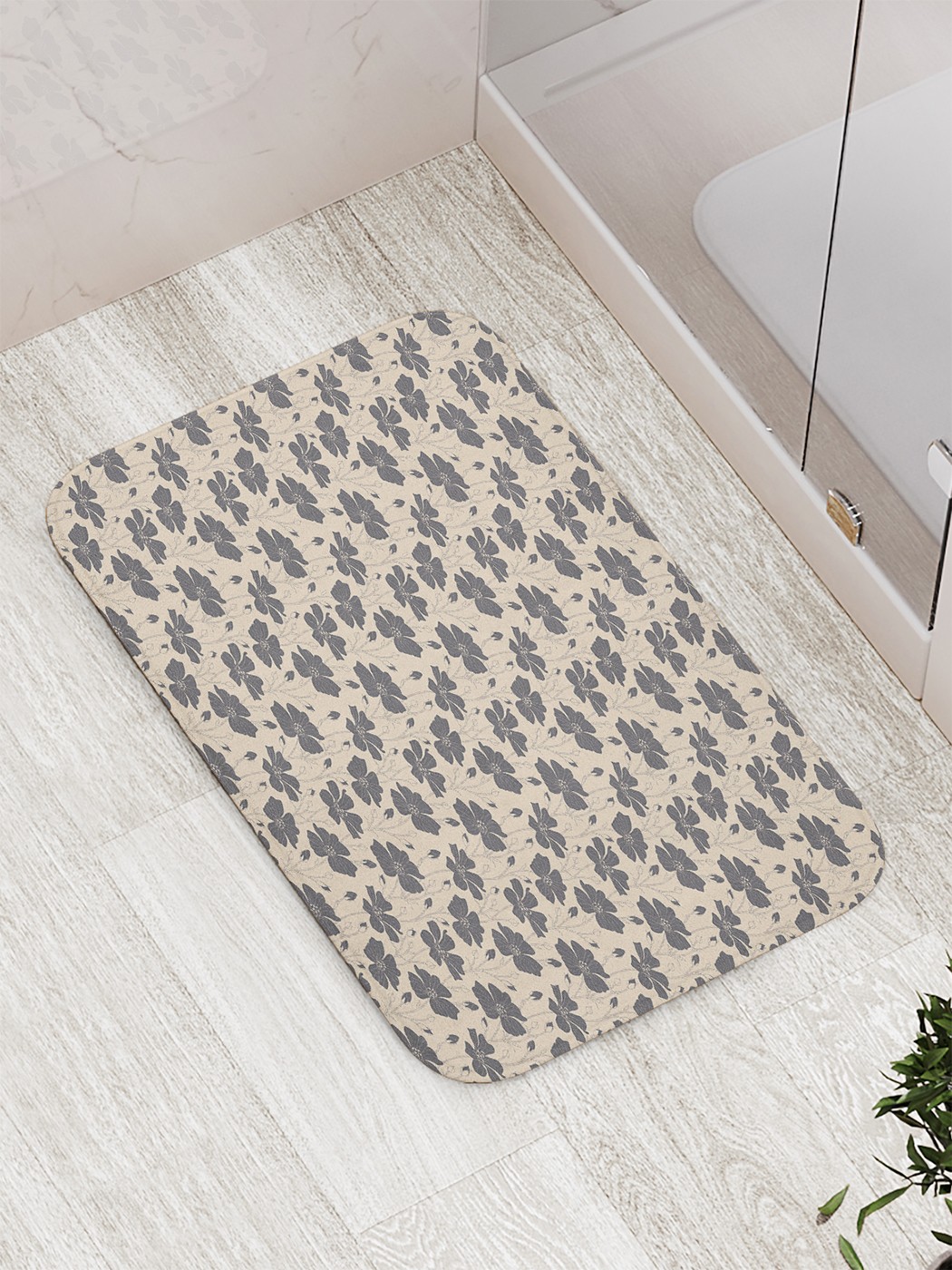 

Коврик противоскользящий для ванной, сауны, бассейна, 77х52 см bath_63416 JoyArty