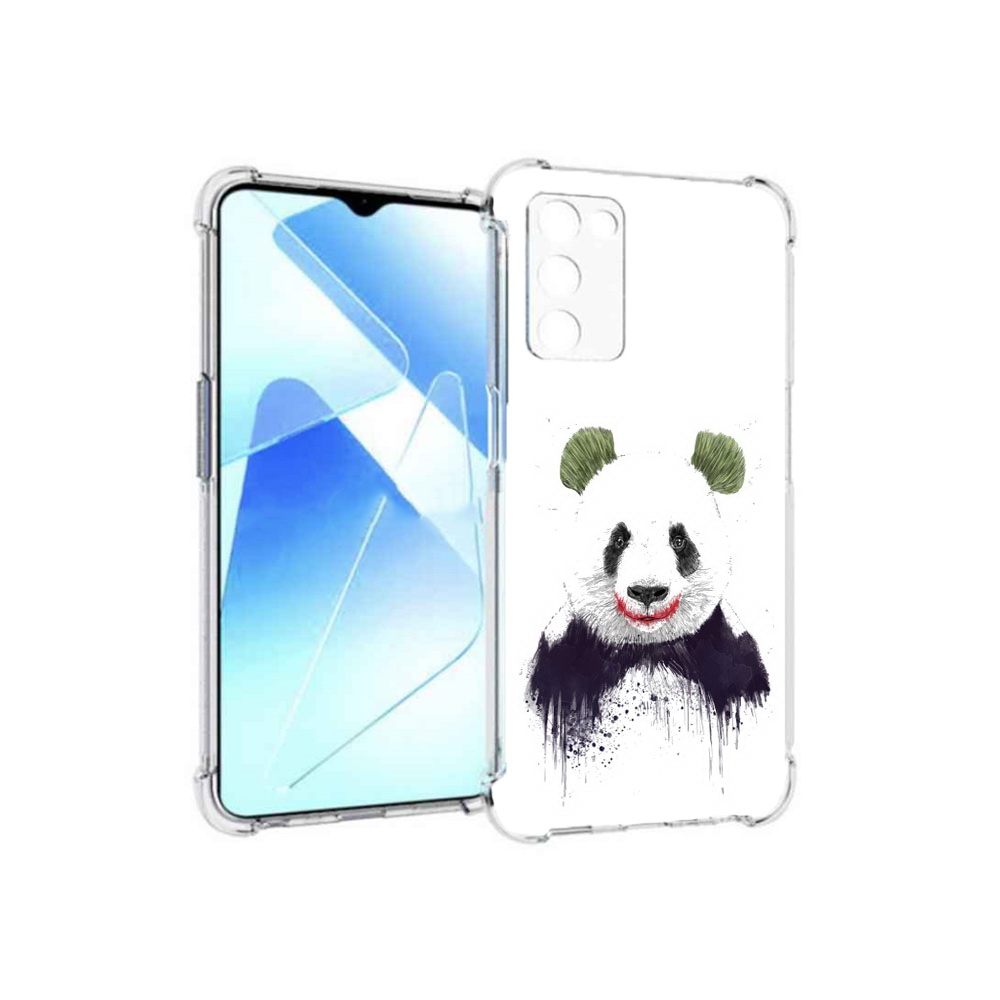 

Чехол MyPads Tocco для Infinix Zero X Pro панда джокер, Прозрачный, Tocco