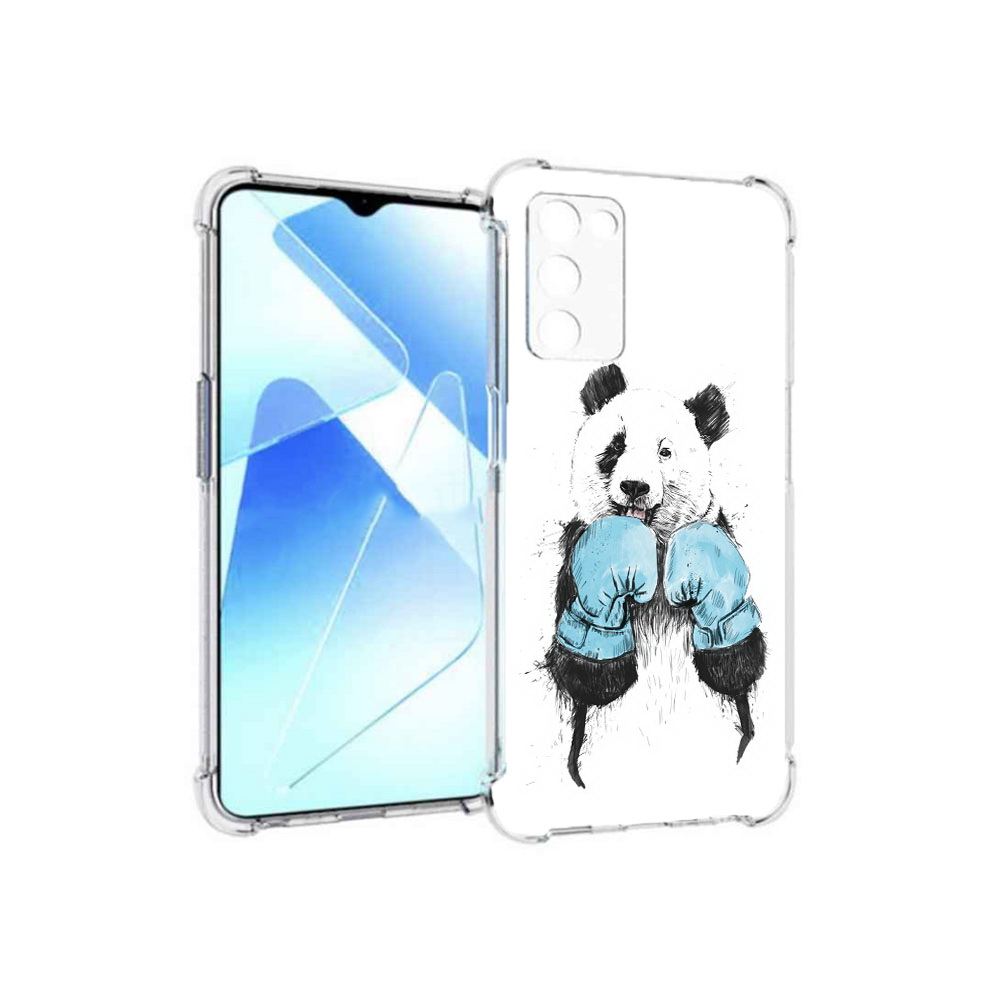 

Чехол MyPads Tocco для Infinix Zero X Pro панда боксер, Прозрачный, Tocco