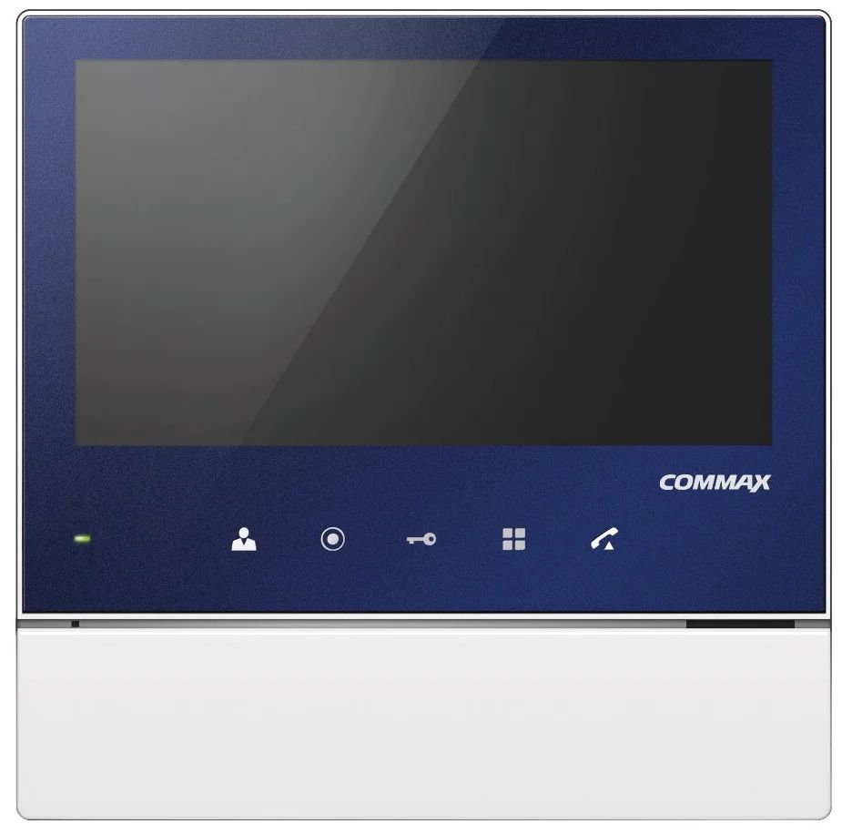 Адаптированный видеодомофон COMMAX CDV-70H2/VZ синий