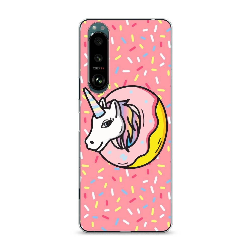 

Чехол Awog на Sony Xperia 1 III "Единорог в пончике", Разноцветный, 54850-2