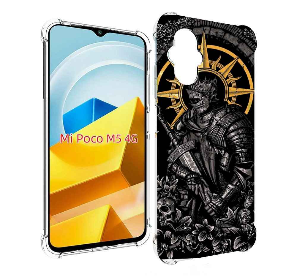

Чехол Mypads Темный Железный Рыцарь Для Poco M5 Пр, Прозрачный, Tocco