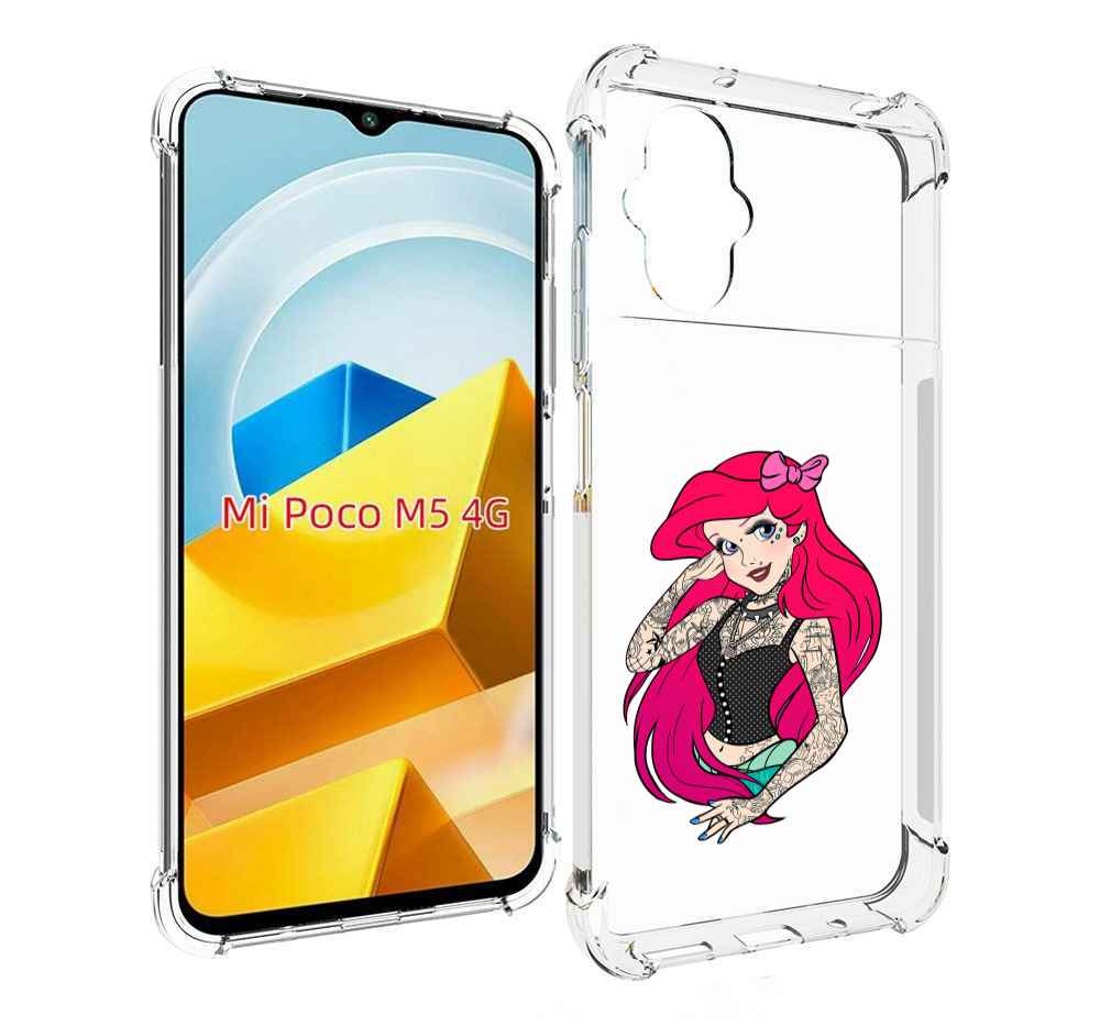 

Чехол MyPads Tocco для Xiaomi M5 татуированная-принцесса женский, Прозрачный, Tocco