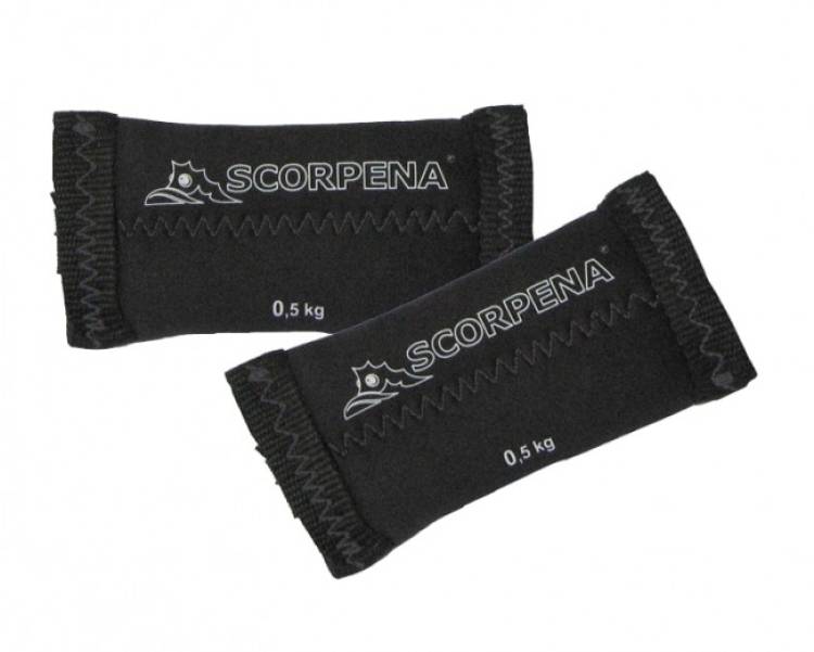 Груза ножные мягкие Scorpena 2 шт. 0,5 кг
