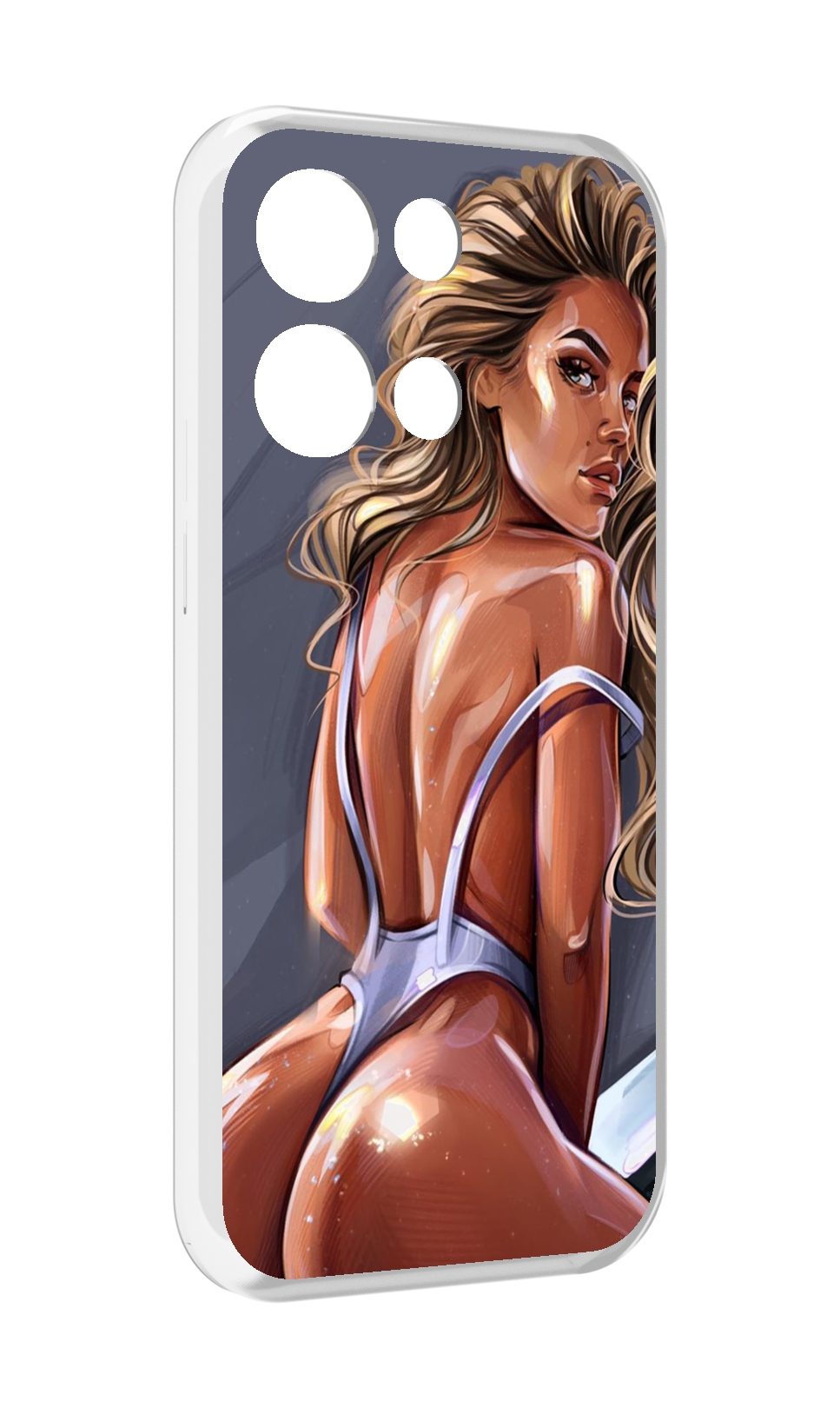 

Чехол MyPads craigos-art для OPPO Reno8 Pro, Прозрачный, Tocco