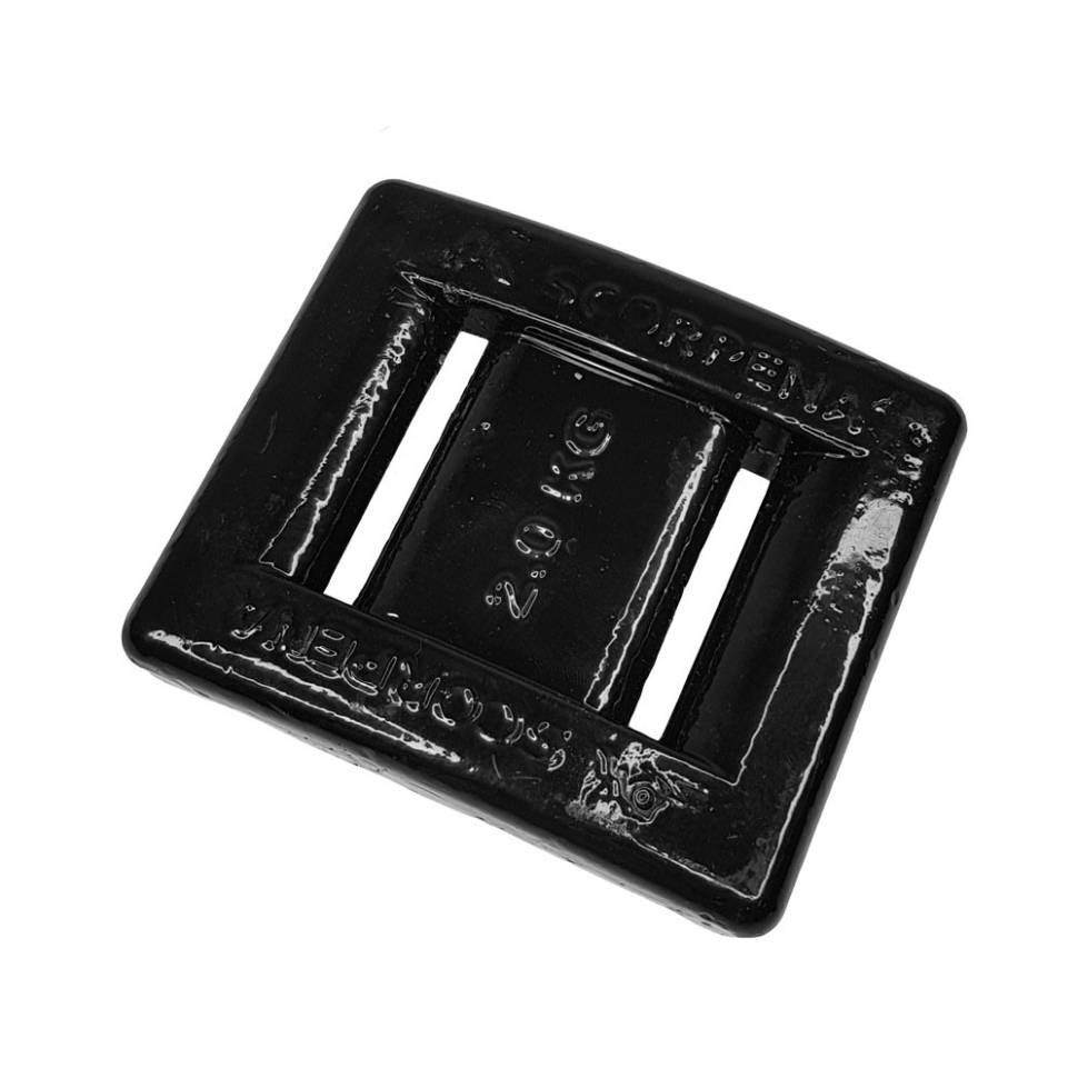 Груз свинцовый Scorpena 2 кг Чёрный 2 кг