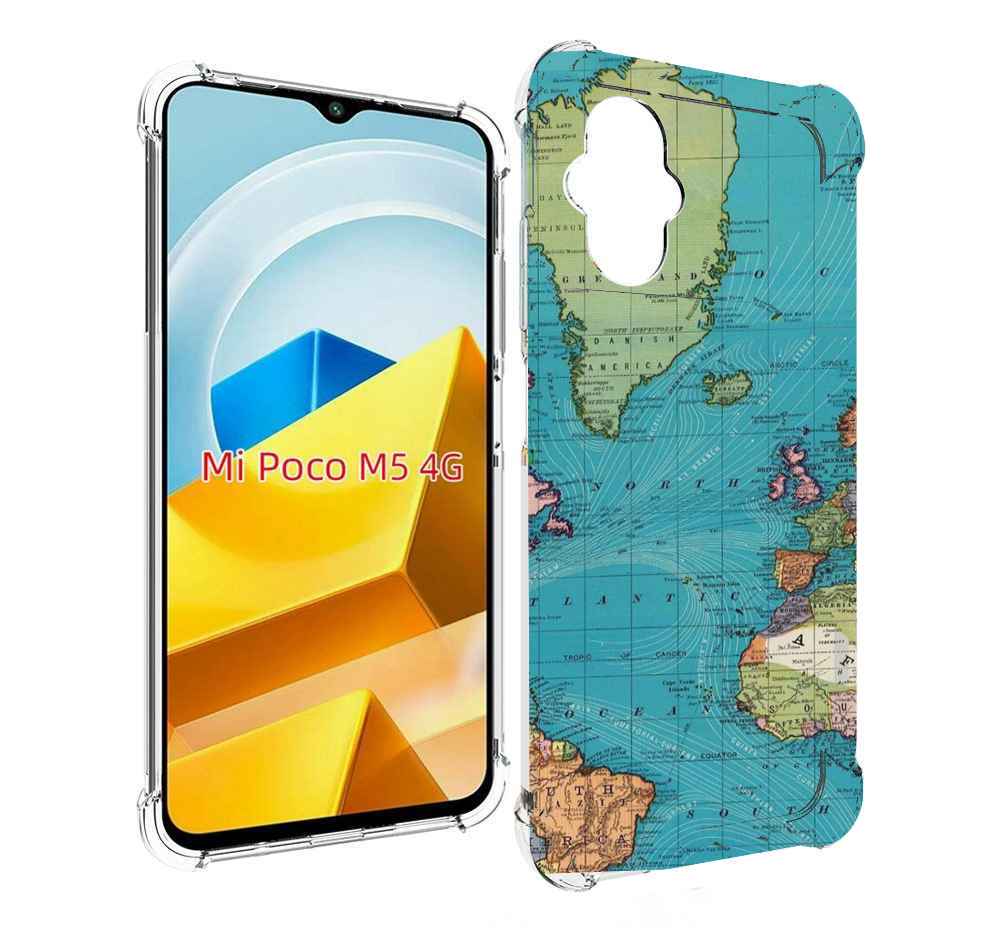 

Чехол MyPads Tocco для Xiaomi M5 старая карта земли, Прозрачный, Tocco