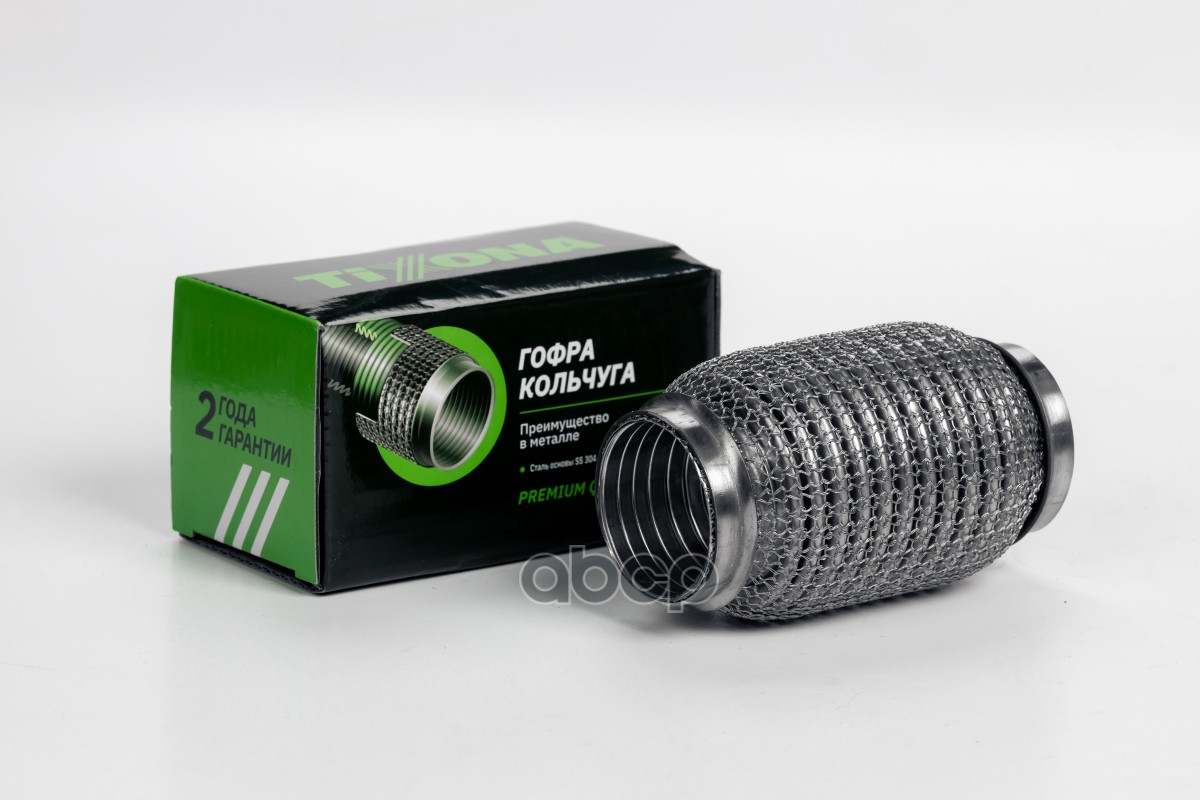 

Гофра 45/120 (AISI 304 wire mesh, interlock) P45120WM