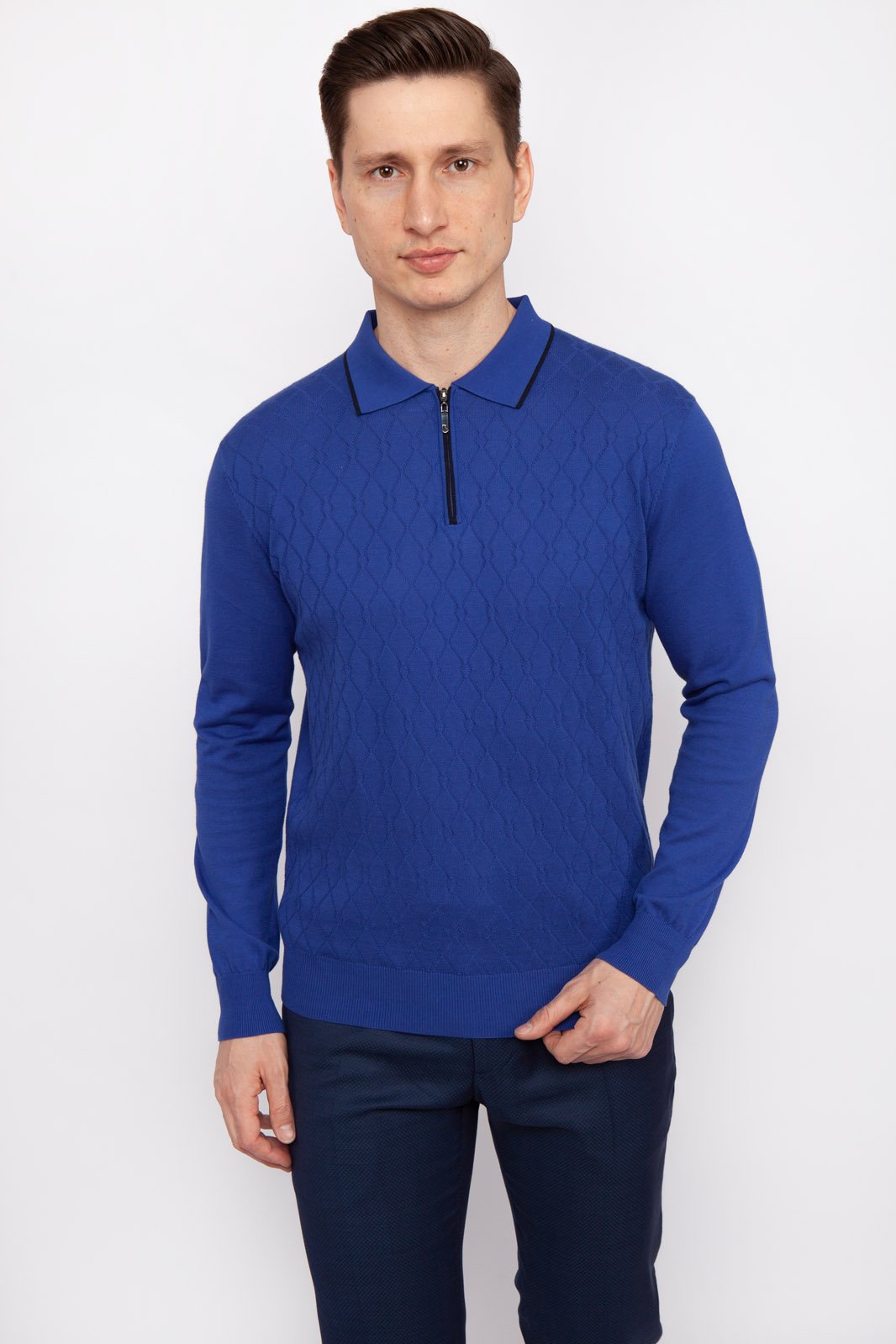 

Джемпер мужской Kanzler 19S-PZBL05-T/92 синий S, 19S-PZBL05-T/92