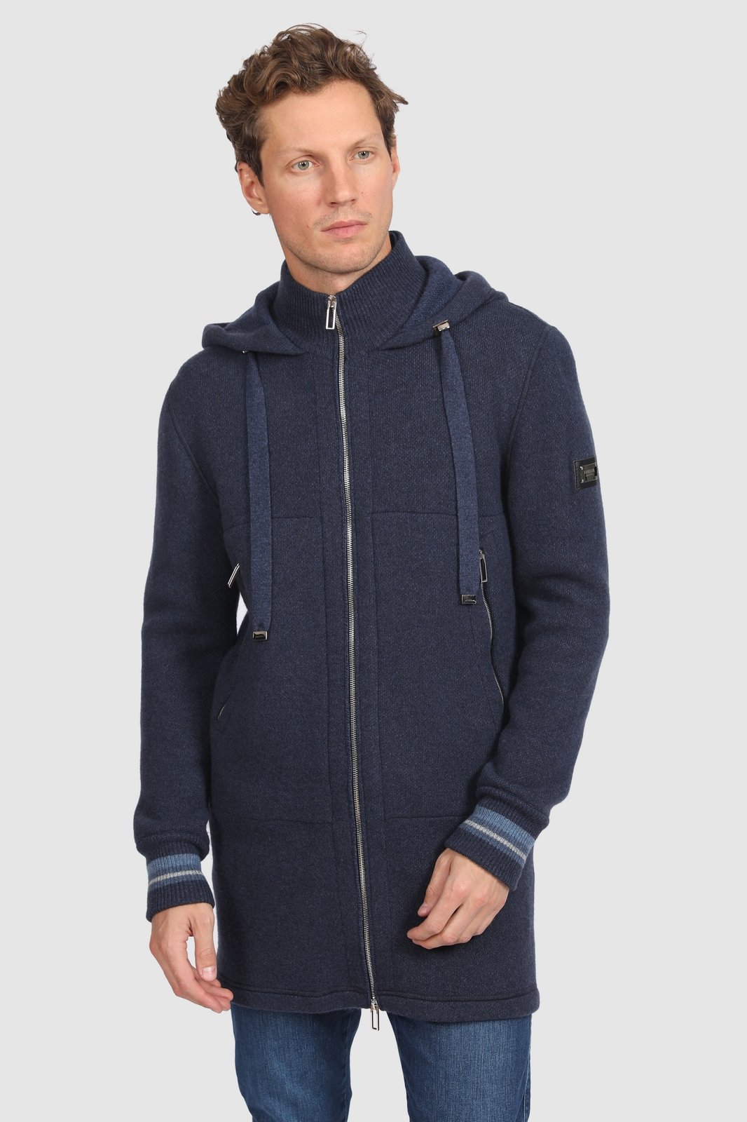 

Кардиган мужской Kanzler 19W-JHZLE35-KD/90 синий L, 19W-JHZLE35-KD/90