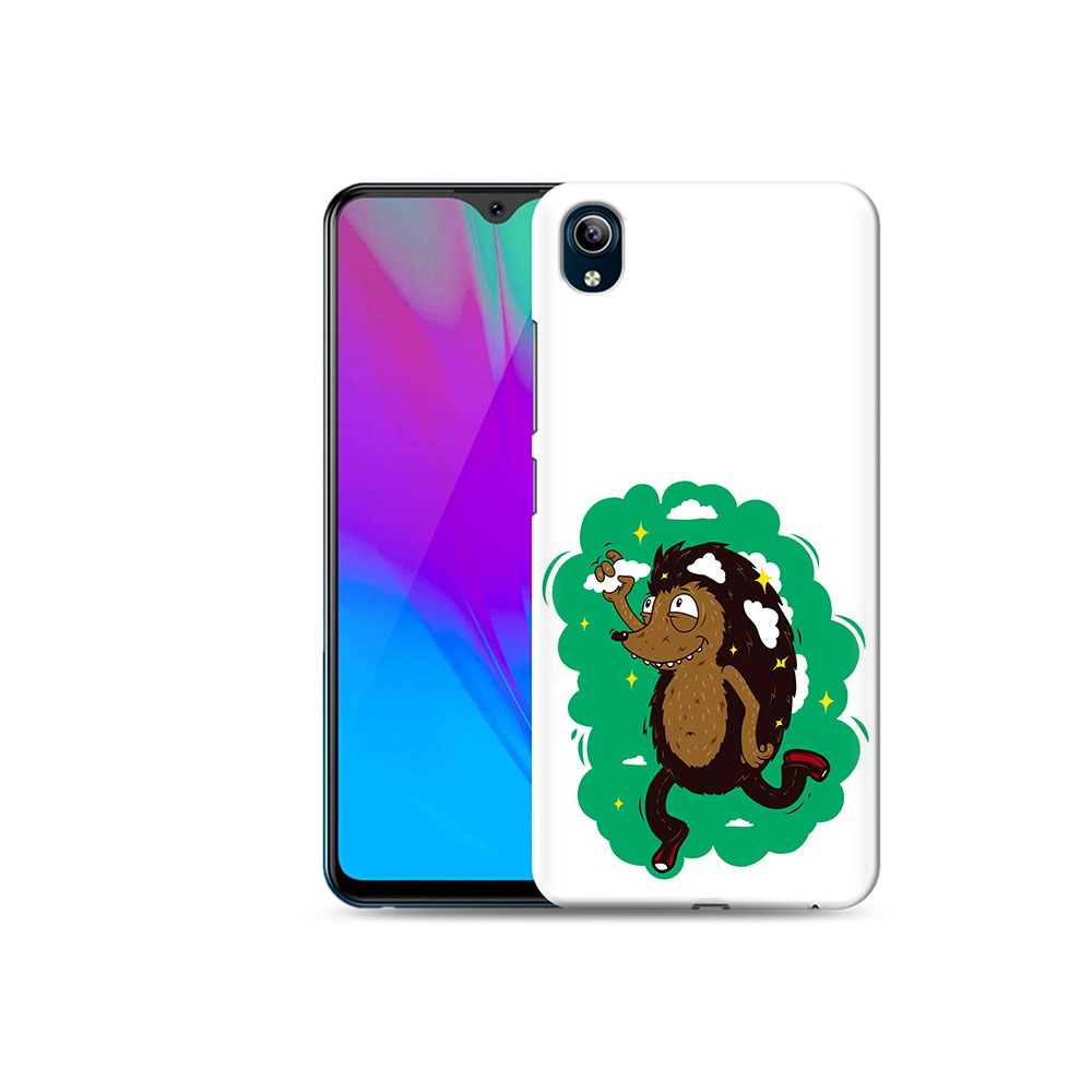 

Чехол MyPads Tocco для Vivo Y91C Ежик в облаках (PT156610.438.77), Прозрачный, Tocco