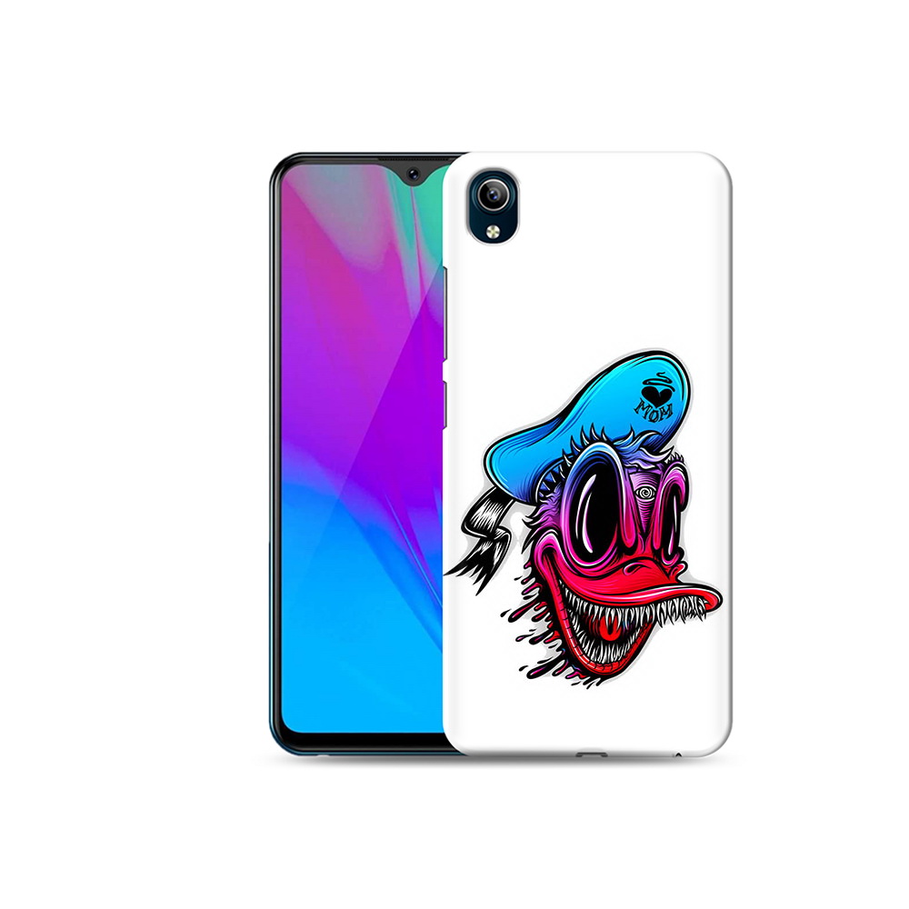 

Чехол MyPads Tocco для Vivo Y91C Дональд (PT156610.438.71), Прозрачный, Tocco