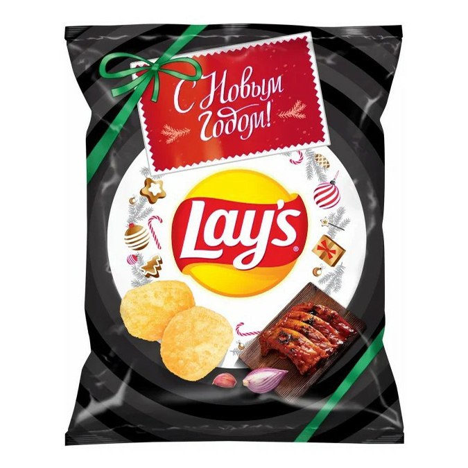 

Чипсы картофельные Lay's ребрышки гриль 107 г