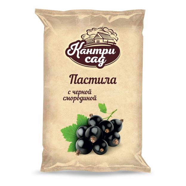 

Пастила Кантри сад с черной смородиной 250 г