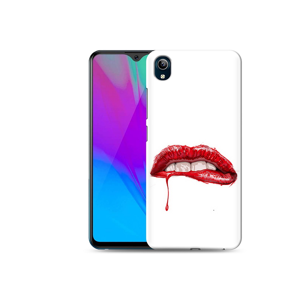 

Чехол MyPads Tocco для Vivo Y91C яркие красные губы (PT156610.438.706), Прозрачный, Tocco