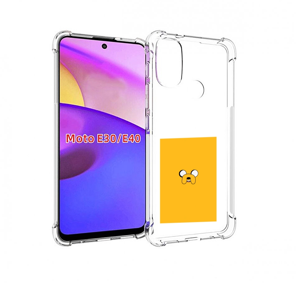 

Чехол бампер MyPads Джейк-время-приключений для Motorola Moto E3, Прозрачный, Tocco
