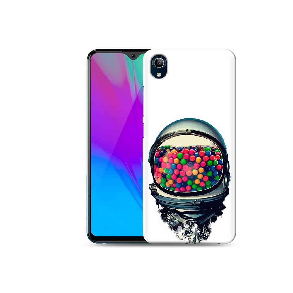 

Чехол MyPads Tocco для Vivo Y91C шлем космонавта (PT156610.438.700), Прозрачный, Tocco