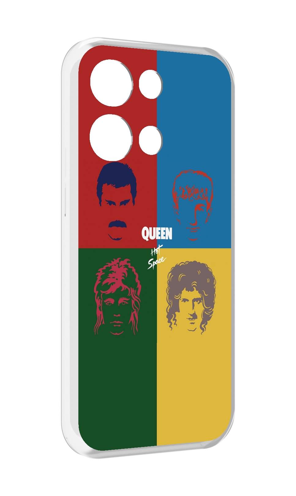 

Чехол MyPads hot space queen альбом для OPPO Reno8 Pro, Прозрачный, Tocco