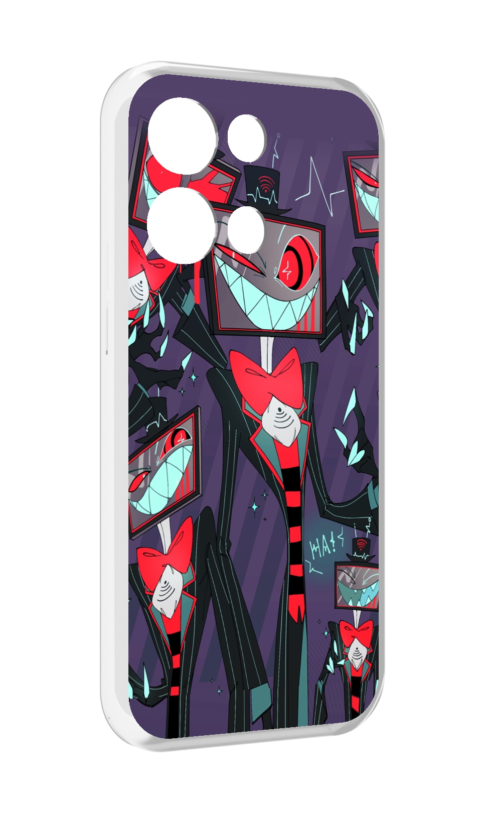 

Чехол MyPads hazbin hotel для OPPO Reno8 Pro, Прозрачный, Tocco