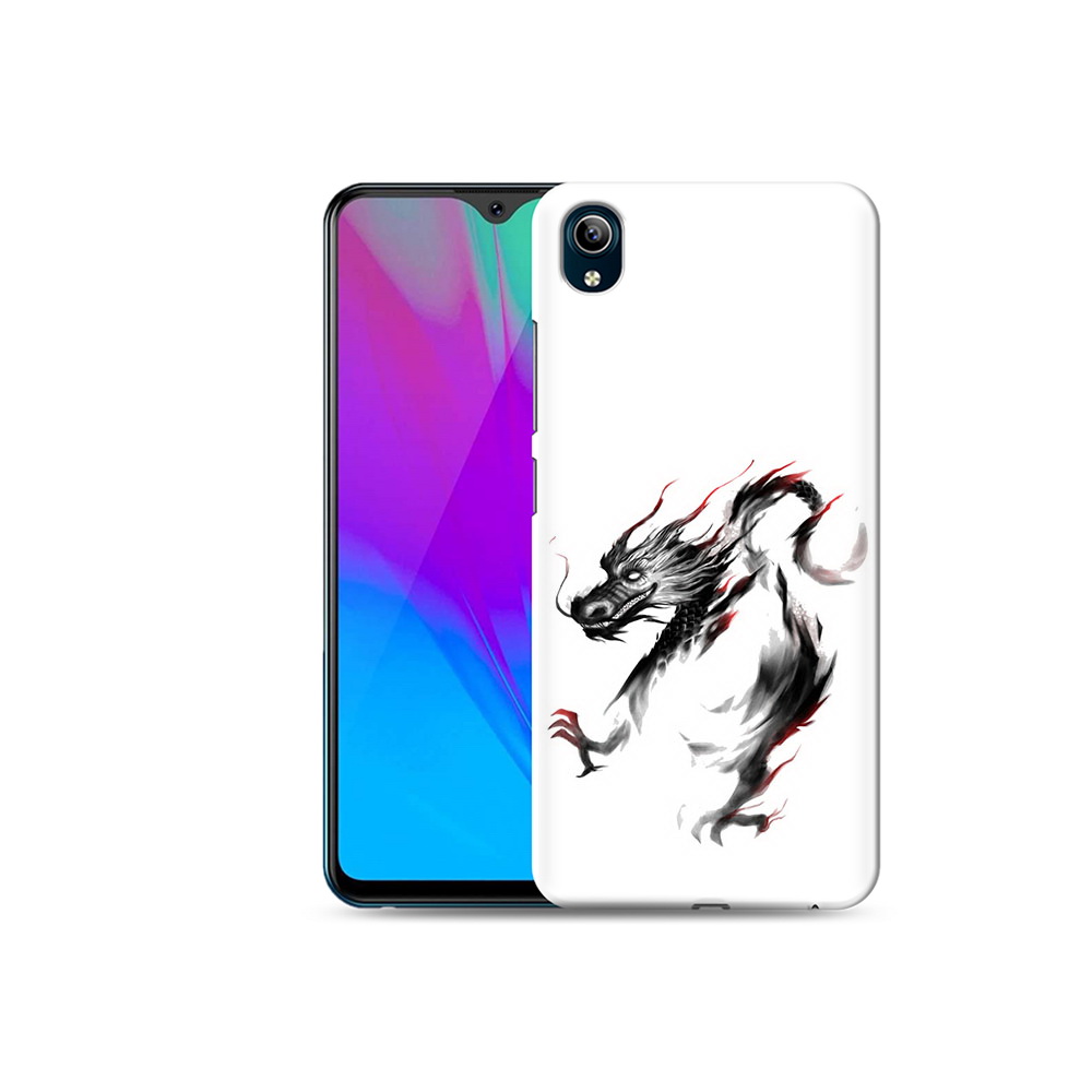 

Чехол MyPads Tocco для Vivo Y91C черный дракон (PT156610.438.690), Прозрачный, Tocco