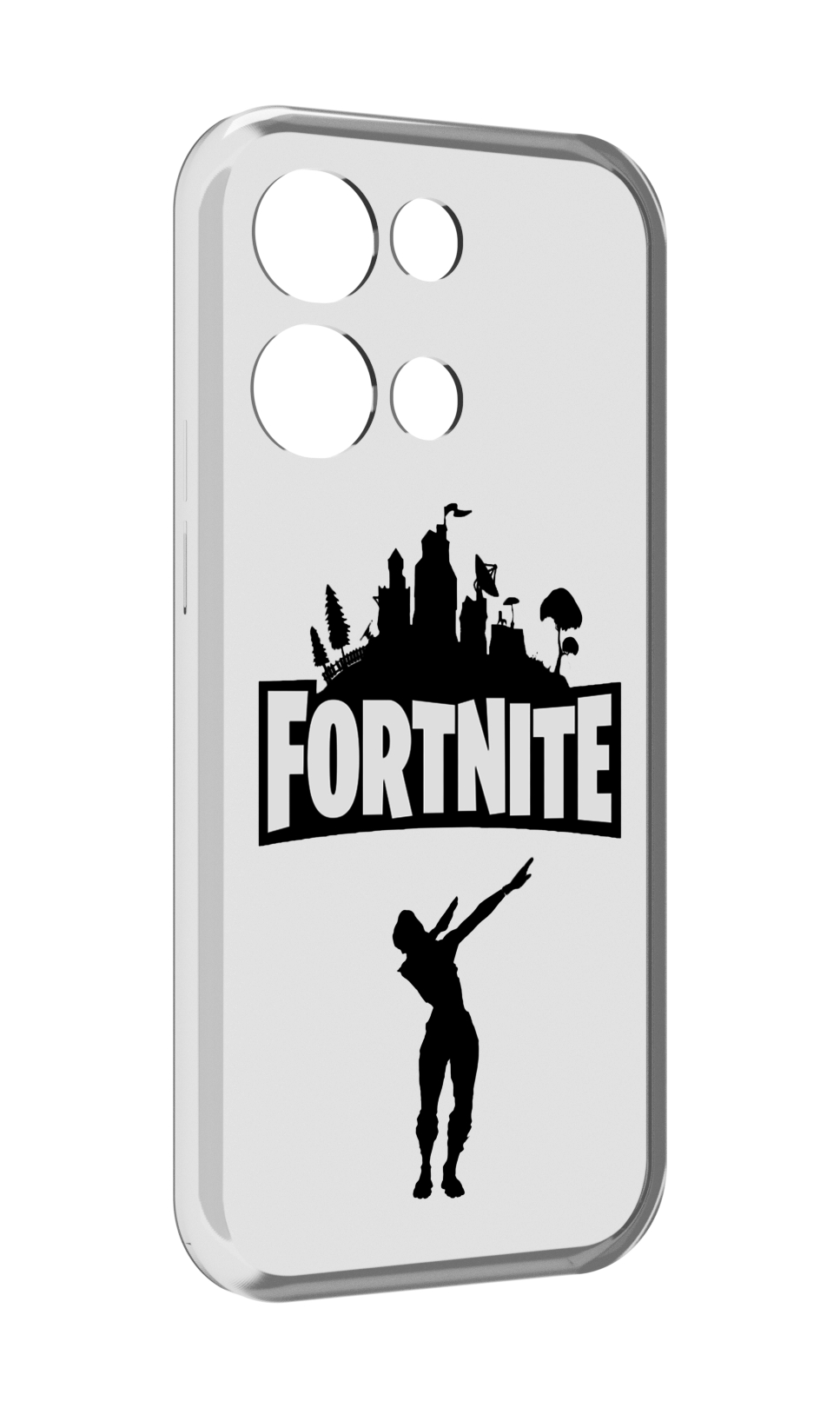 

Чехол MyPads fortnite-2 для OPPO Reno8 Pro, Прозрачный, Tocco