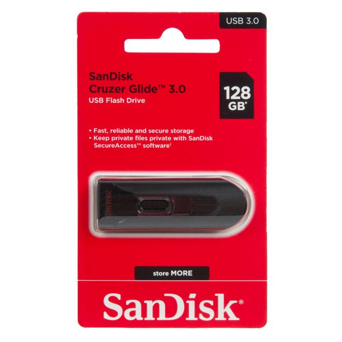 

Флешка SanDisk Cruzer Glide SDCZ600-128G-G35 128 ГБ