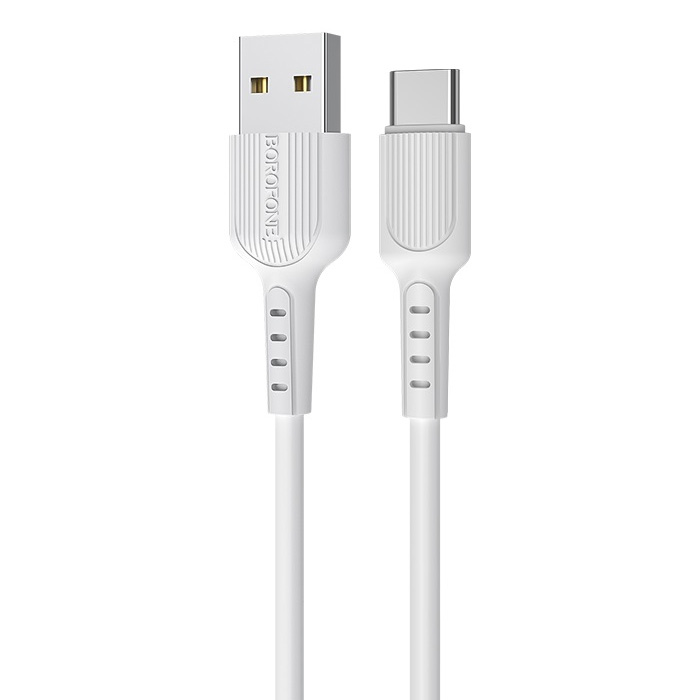 фото Кабель usb 2.0 a (m) - usb type-c (m) 1м borofone bx16 easy - белый