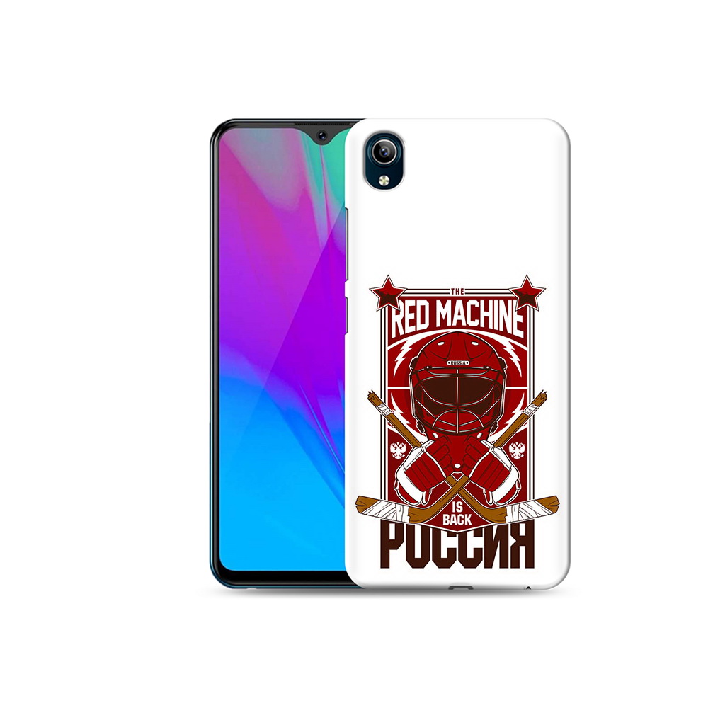 

Чехол MyPads Tocco для Vivo Y91C хоккей россия (PT156610.438.666), Прозрачный, Tocco