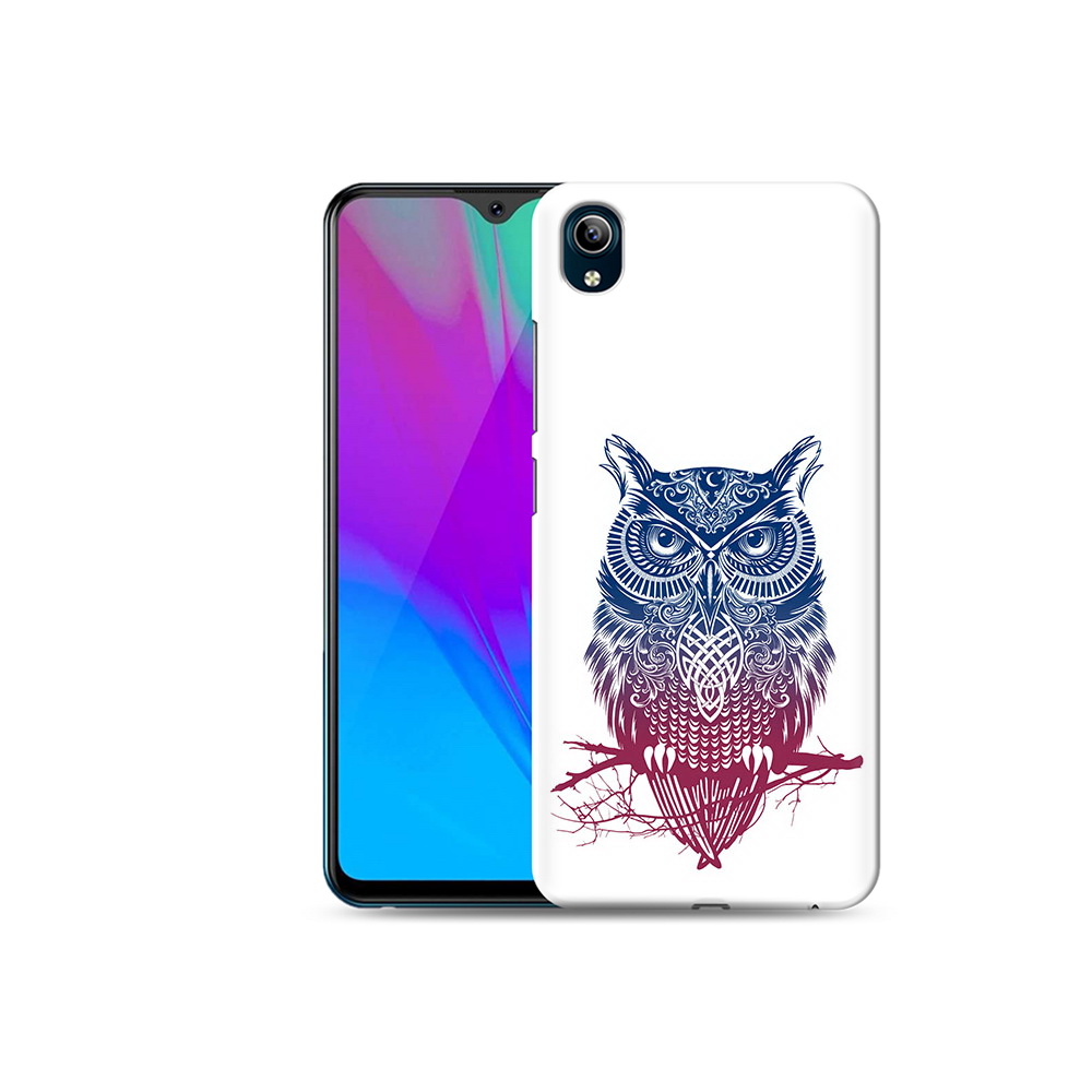 

Чехол MyPads Tocco для Vivo Y91C хиппи сова (PT156610.438.664), Прозрачный, Tocco
