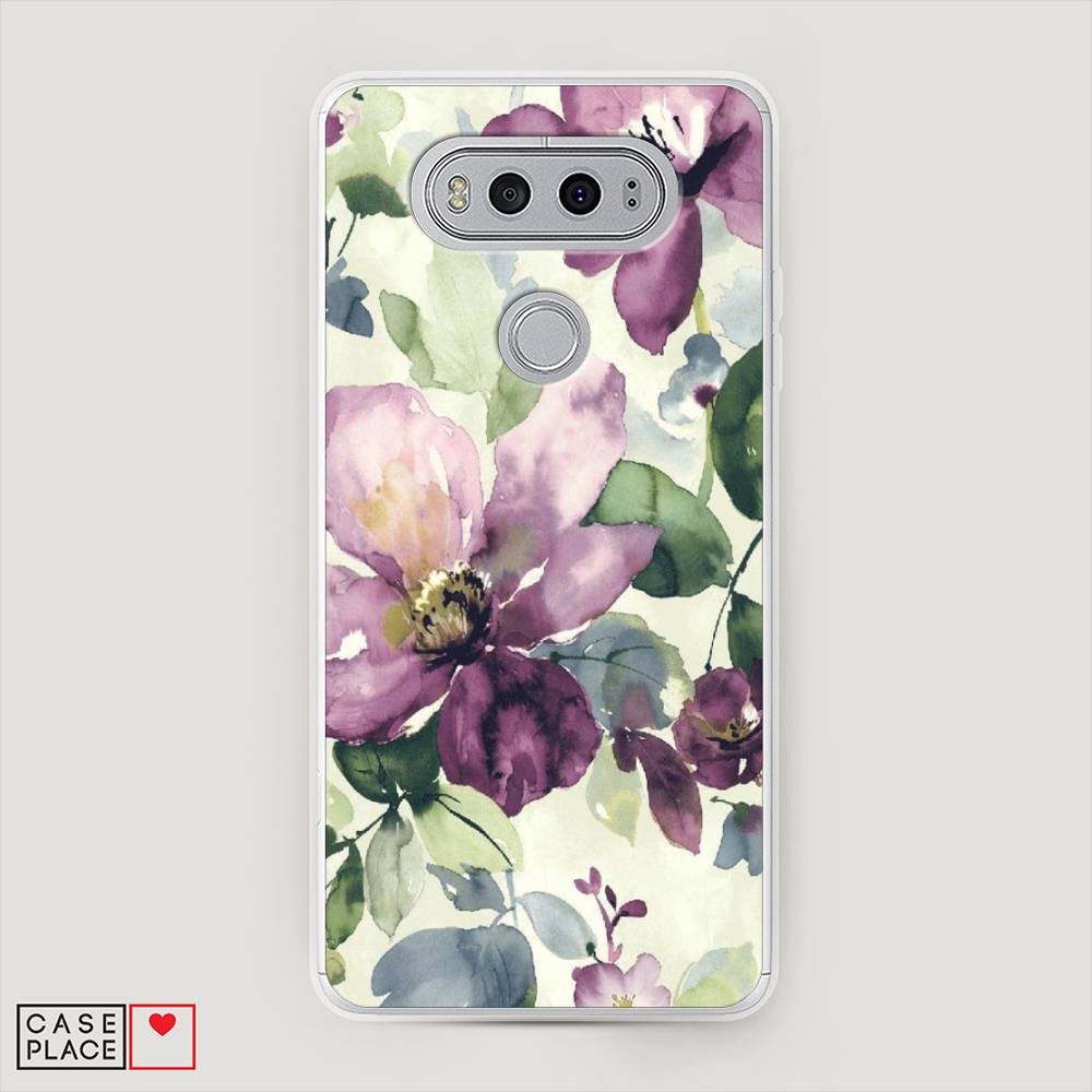 

Чехол Awog "Сиреневые цветы-акварель" для LG V20, 83350-10