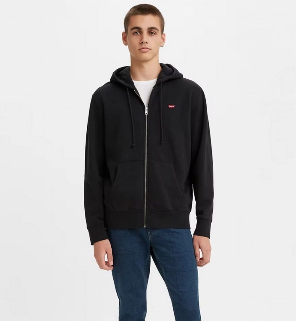 

Толстовка мужская Levi's 3425900000 черная XS, Черный, 3425900000