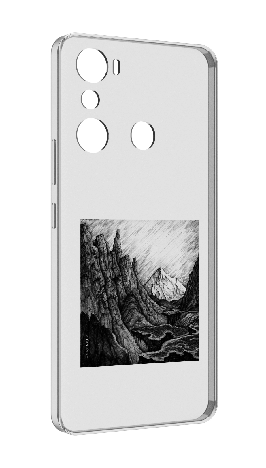 

Чехол MyPads Ямакаса Мияги и Энди Панда для Infinix Hot 20i, Прозрачный, Tocco