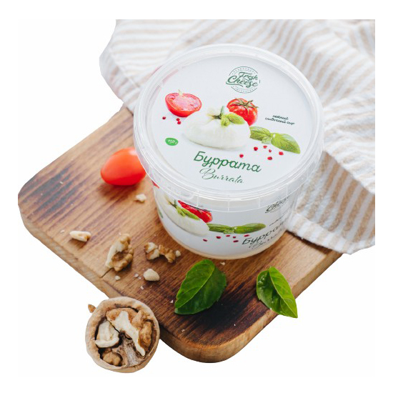 

Сыр рассольный Fresh Cheese Буррата 62% 150 г