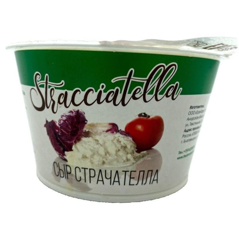 

Сыр Страчателла Фрэш Чиз 62% 200 г