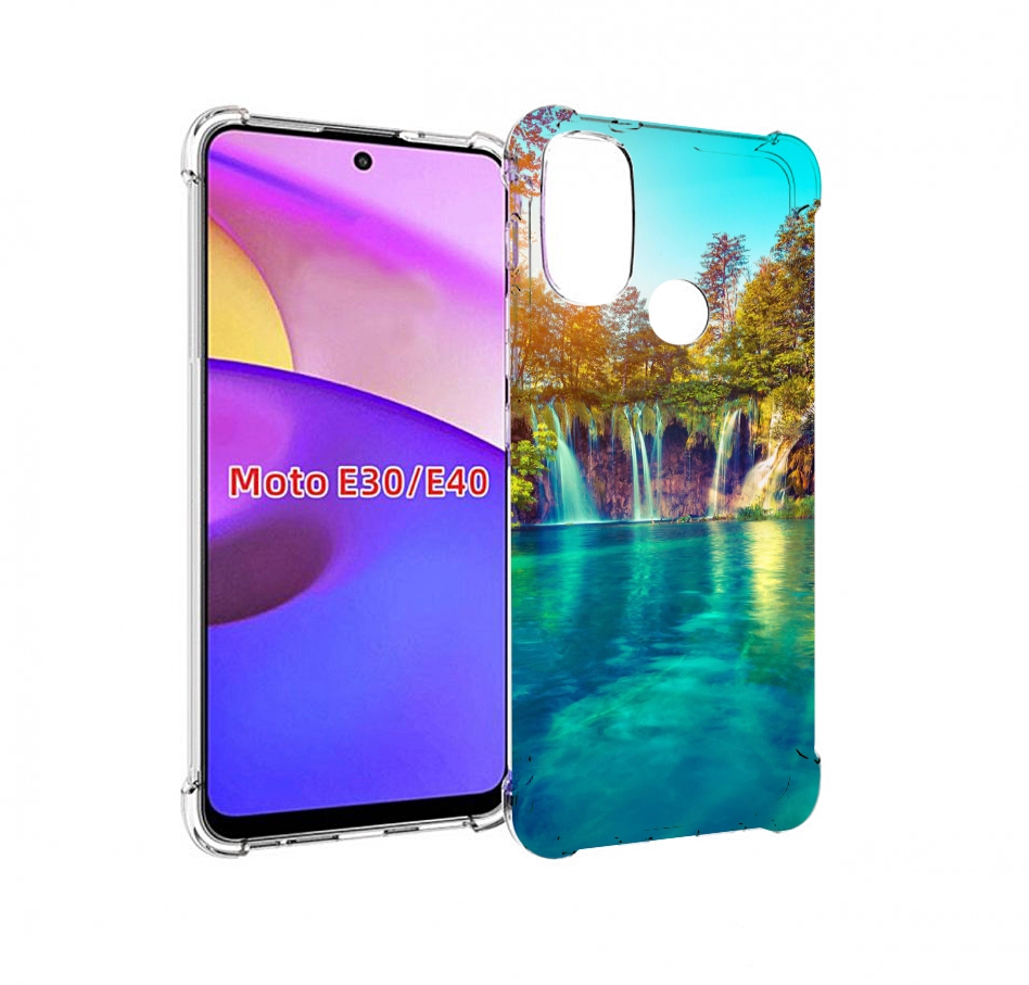 

Чехол бампер MyPads Водапад-2 для Motorola Moto E30., Прозрачный, Tocco