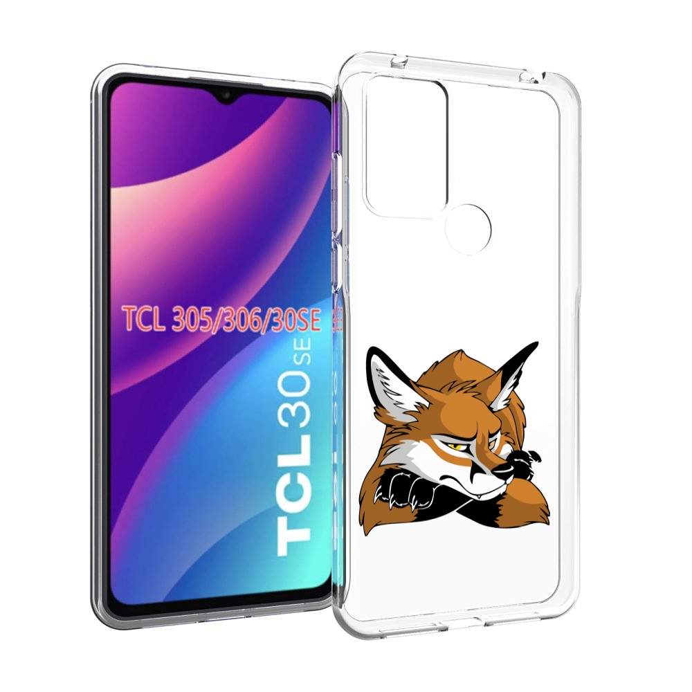 

Чехол MyPads фокс для TCL 30SE/305/306/30E, Tocco