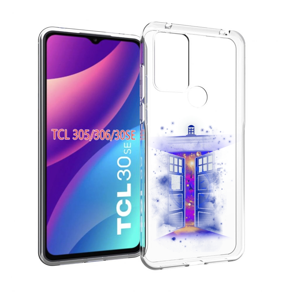 

Чехол MyPads фиолетовый уголок абстракция для TCL 30SE/305/306/30E, Tocco